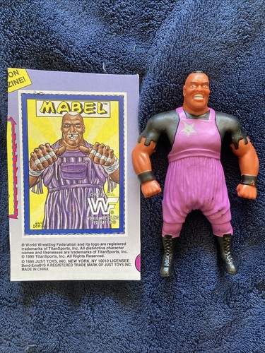 Mabel Bend-Ems Wrestling Figure 1995 WWF Just Toys...
