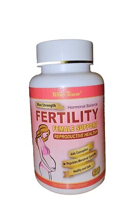 Fertility Female Support Reproductive Healthy Vitamins & Minerals Max Strength