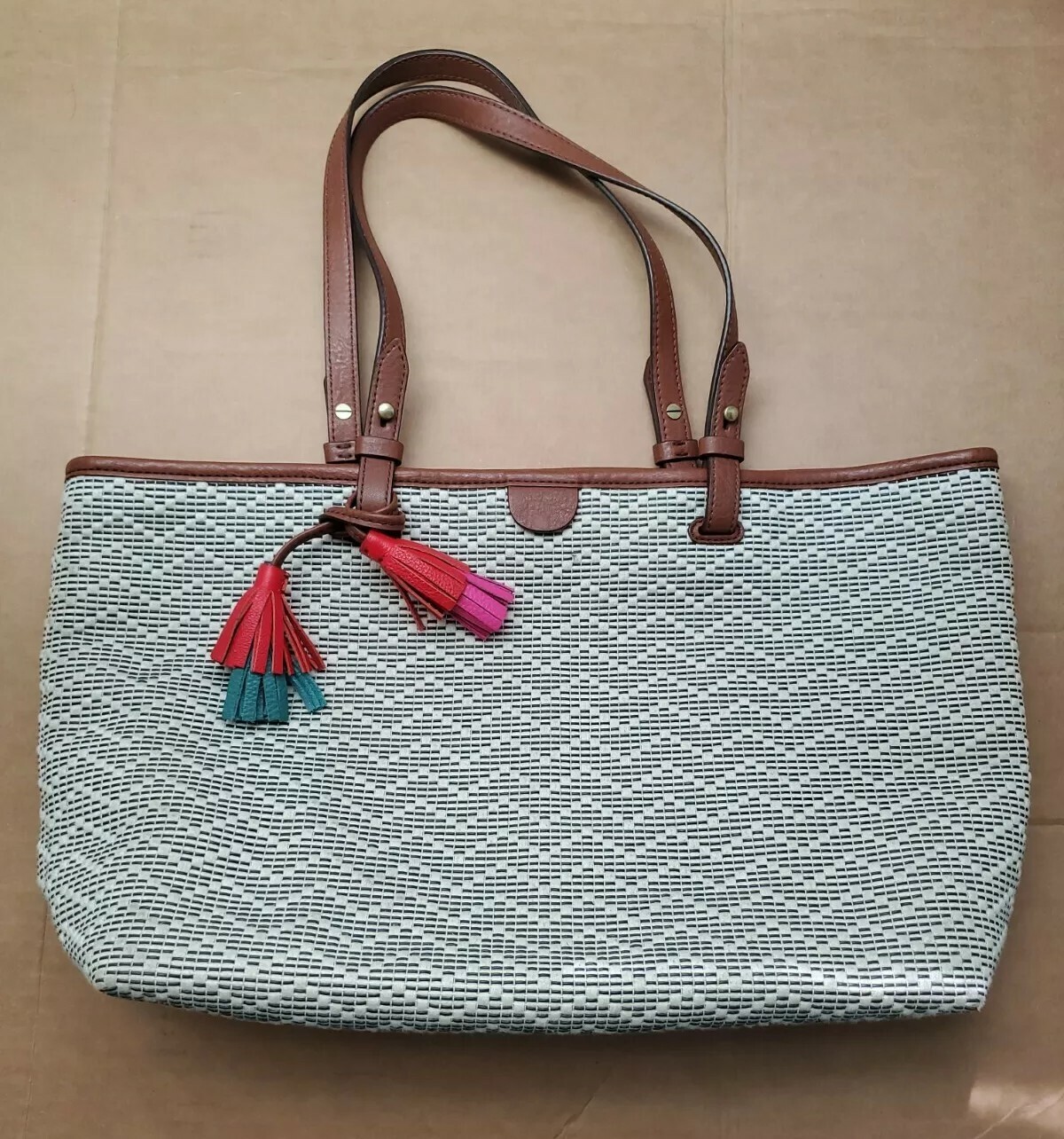 fossil rachel tote black