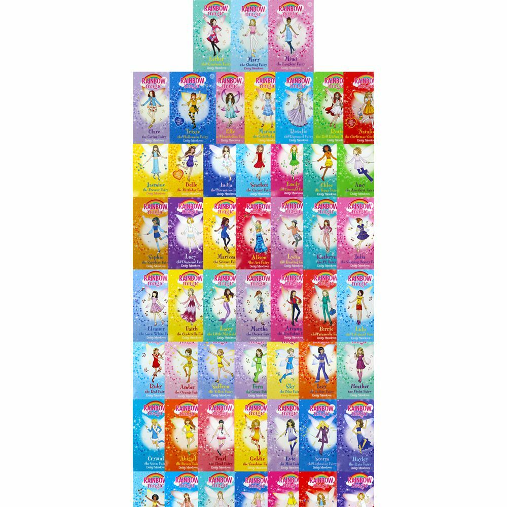 A Year of Rainbow Magic 52 Books Collection Box Set by Daisy