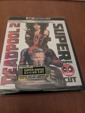 BRAND NEW FACTORY SEALED Deadpool 2 Super Cut (4K Ultra HD / Blu-Ray / Digital) 