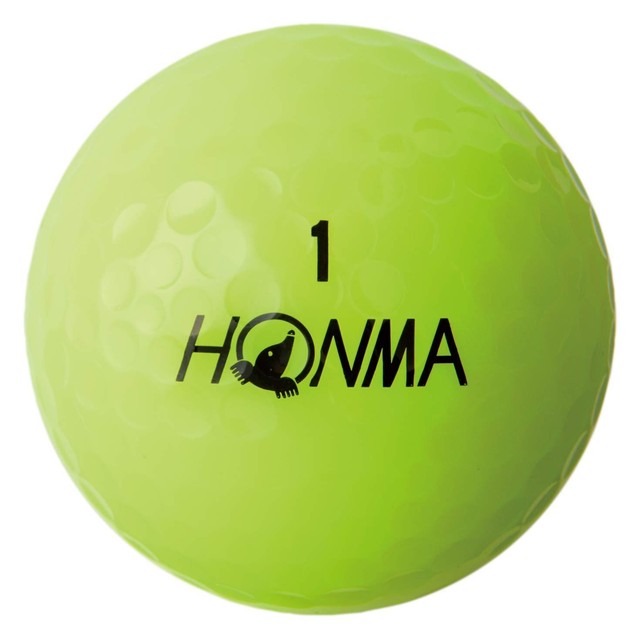 HONMA Japan Golf Ball Balls D1 Dynamic Distance Yellow 1dozen BT1801