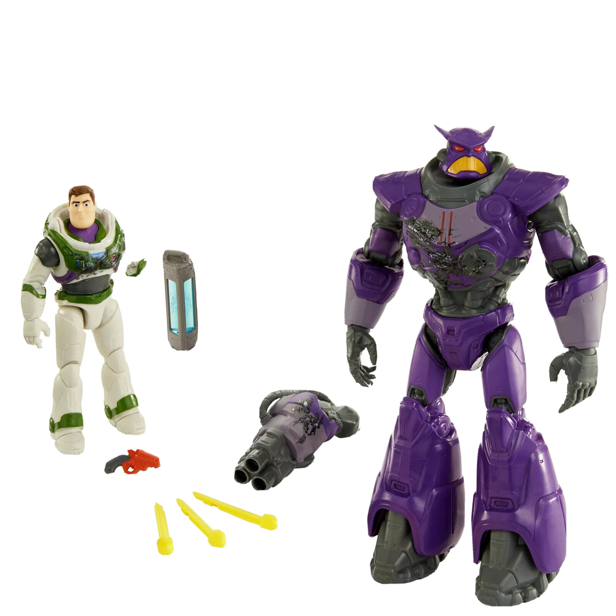 Disney Pixar Buzz Lightyear VS Zurg Clash Pack Posable