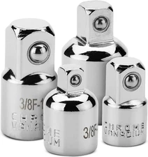 Bates- Impact Socket Adapter and Reducer Set, 4 Pcs, Impact Socket Adapter Set,