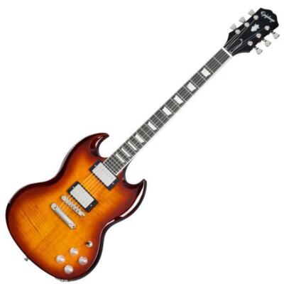 Epiphone SG Modern Figured Mojave Burst Electric Guitar with Epiphone SG Modern Figured Mojave Burst Electric Guitar with