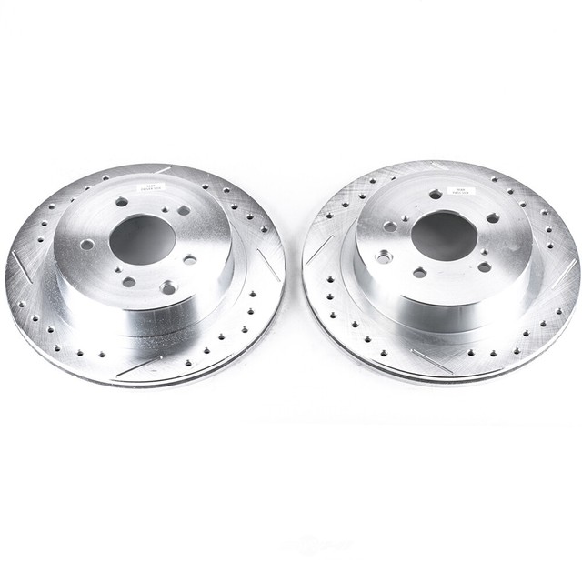 Power Stop for 89-96 Nissan 300ZX Rear Evolution Drilled & Slotted