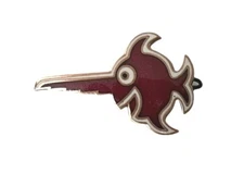 WWII German U-Boat Badge - Red Laughing Swordfish - WW2 U-96 Submarine