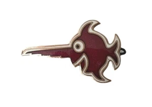 WWII German U-Boat Badge - Red Laughing Swordfish - WW2 U-96 Submarine