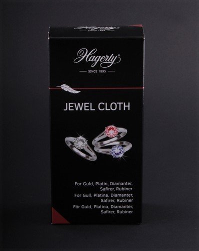 Paño de pulido de tela de joya Hagerty para la limpieza de oro, platino y piedras preciosas. - Imagen 2 de 2