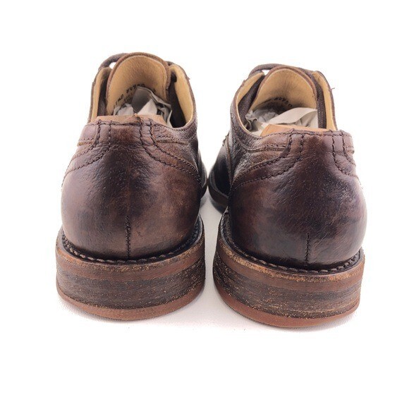 Frye Bennett Brown Leather Oxfords Mens Size 11.5D Casual  display picture 2
