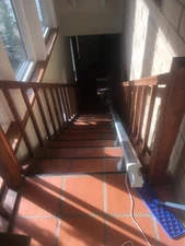 Stannah Stair Lift (14 step rail) straight 18' rail