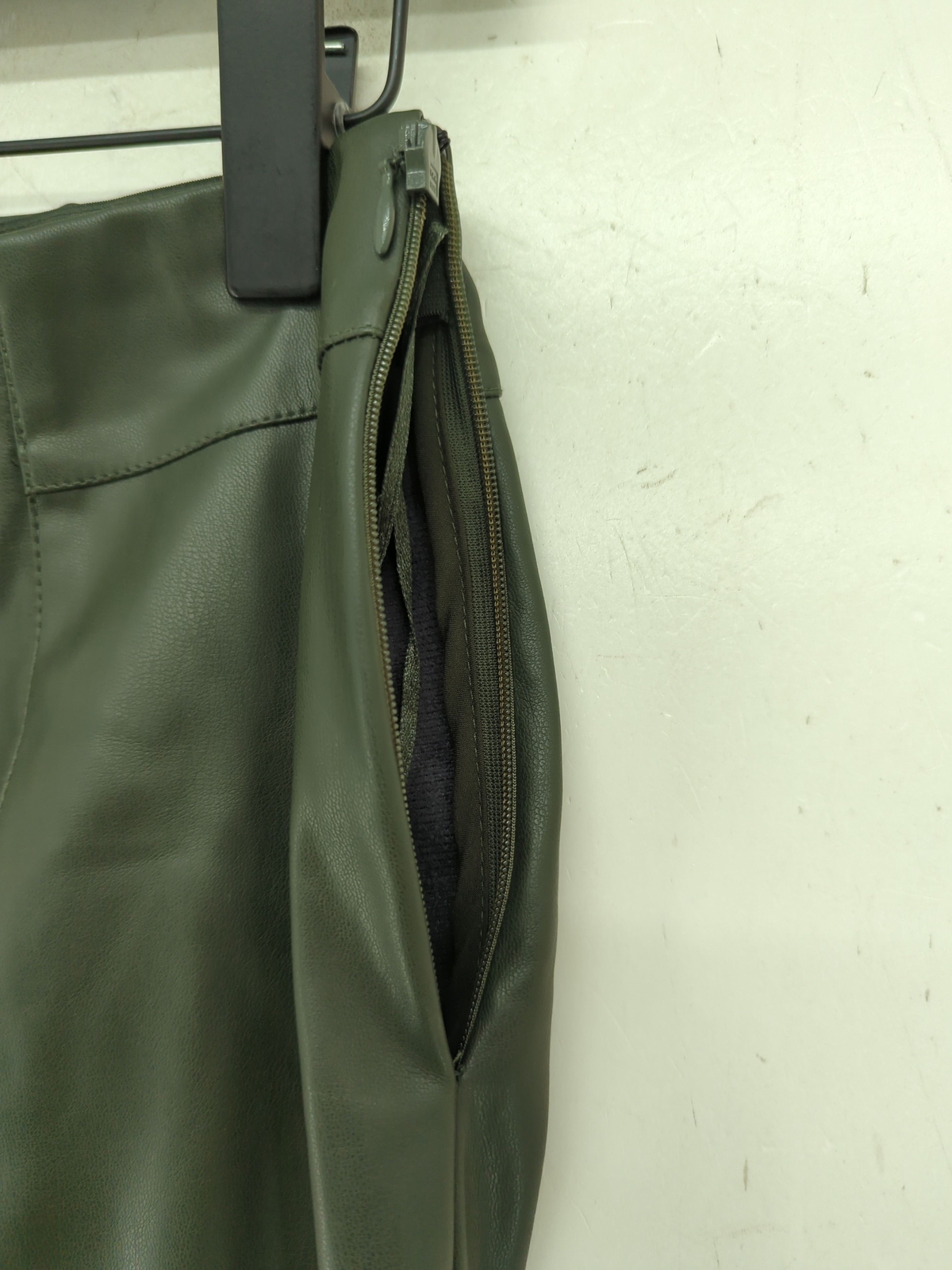 ALTRA Leggings donna Monsoon UK 10 poliestere verde con altri lunghezza intera