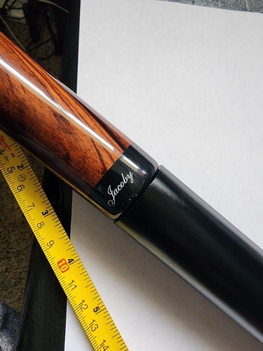 Jacoby Aluminum Pool Cue Butt Extension 8 Inch Black Billiards For Jacoby - Picture 5 of 6
