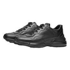 Gucci Rhyton Black Women Low Top Sneaker #498...