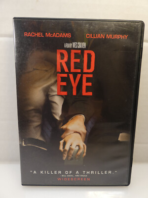 Red Eye DVD Thriller Movie Rachel McAdams & Cillian Murphy