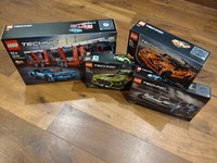 Lego Technic - Autotransporter 42098 + 42093 + 42123 + 42138 Alle Neu & Ovp