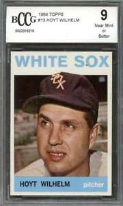 Hoyt-Wilhelm-Card-1964-Topps-13-Chicago-White-Sox-BGS-BCCG-9