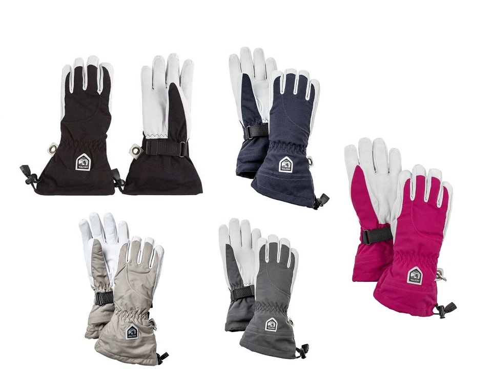 Hestra ARMY LEATHER HELI Female (30610) - Skihandschuhe Damen 5-Finger