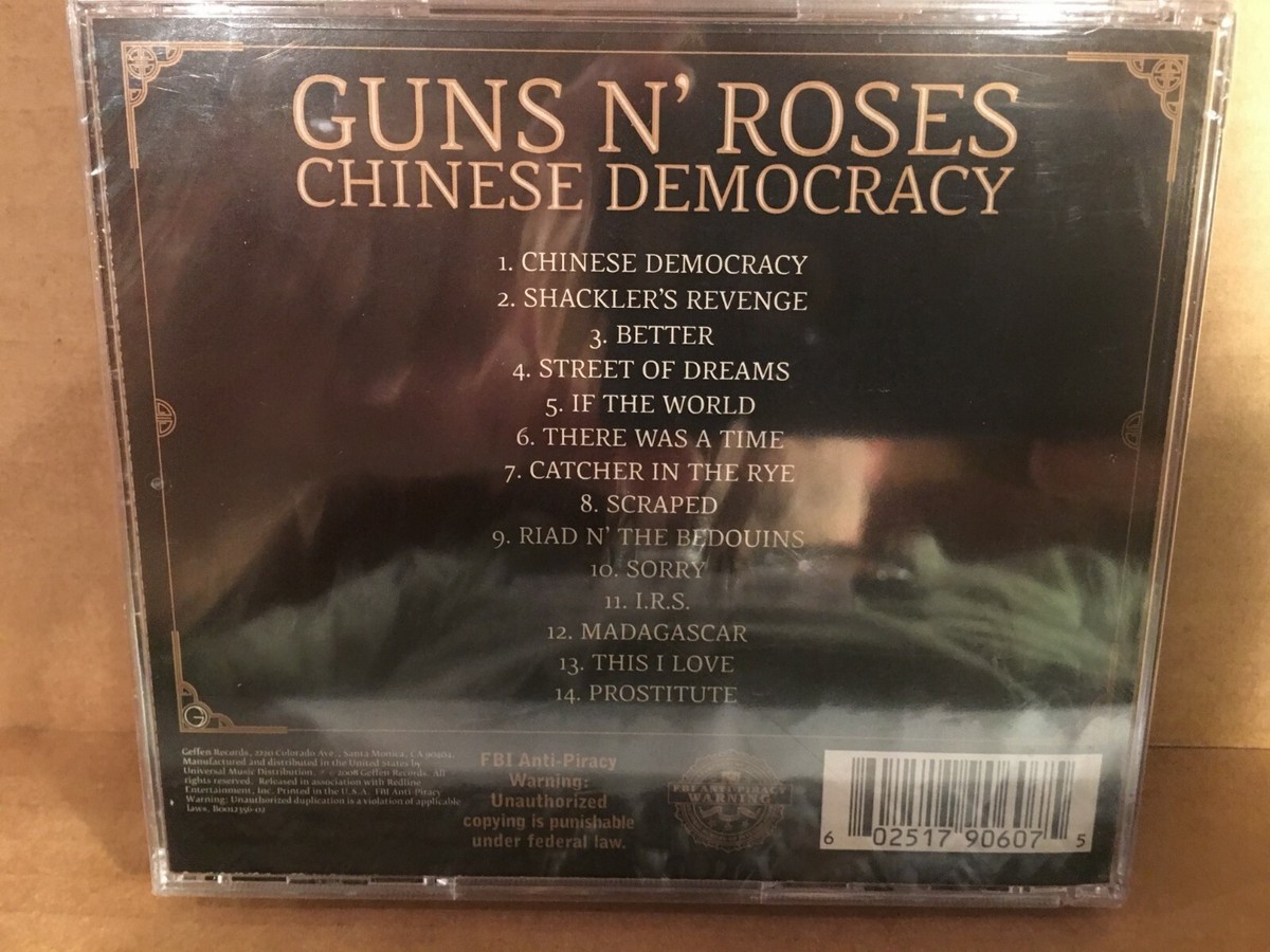 Chinese Democracy [Cover A] by Guns N' Roses (CD, 2008