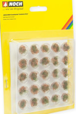 NOCH 06910 PROFI-Grasbüschel "trockenes Gras", grün, beige, 25 Stück, 6 mm, Neu