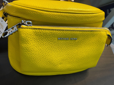 MICHAEL KORS SLATER MEDIUM PEBBLED LEATHER SLING PACK - BRAND NEW 
