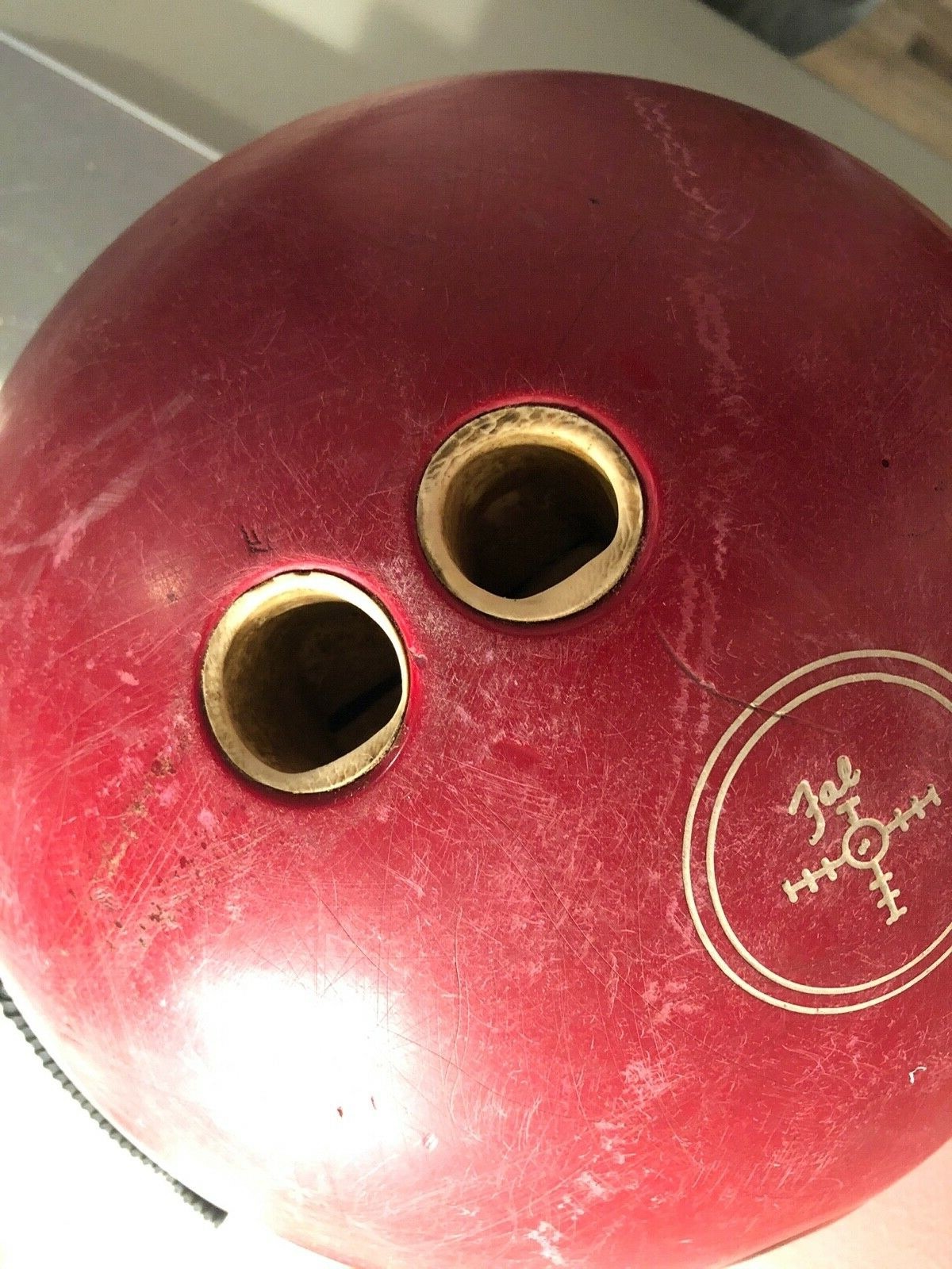 Used Red Hammer Bowling Ball, Used 15lb. eBay