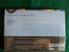 New, Old, 2008, Creative Memories, Jewel & Primary, Christmas, Milestones Kit