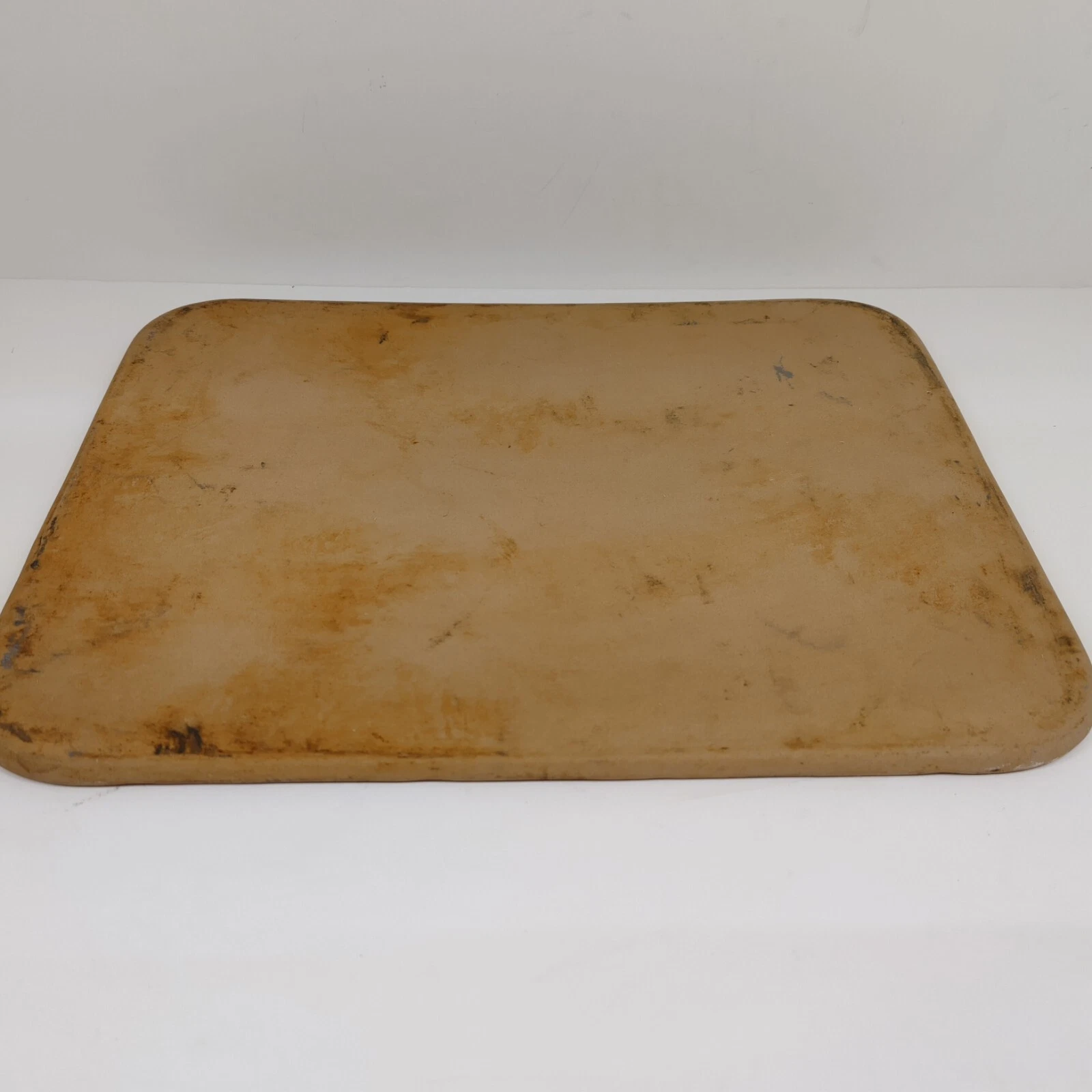 Pampered Chef Family Heritage Stoneware 15"x12" Baking Sheet Cookie Flat USA