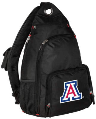 Arizona Wildcats Sling Backpack   University of Arizona Crossbody Bag 1680D Ball