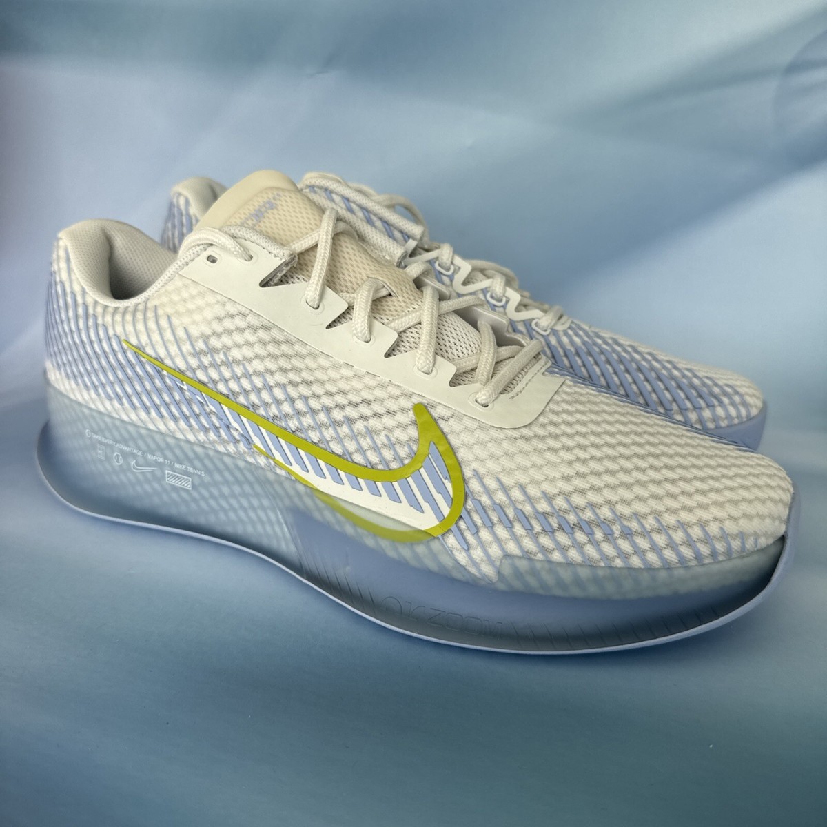 Nike Court Air Zoom Vapor 11 HC White Cobalt Blue Women's 12