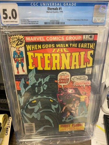 ETERNALS 1 CGC 5.0