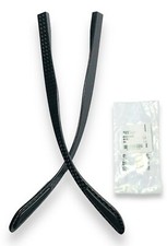 Ray Ban RX8421 RX8422 Carbon Fibre Frame Black Replacement Temples Arms Genuine