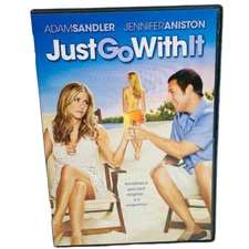 Just Go With It DVD Movie Adam Sandler Jennifer Aniston Hawaii Surgeon Marriage