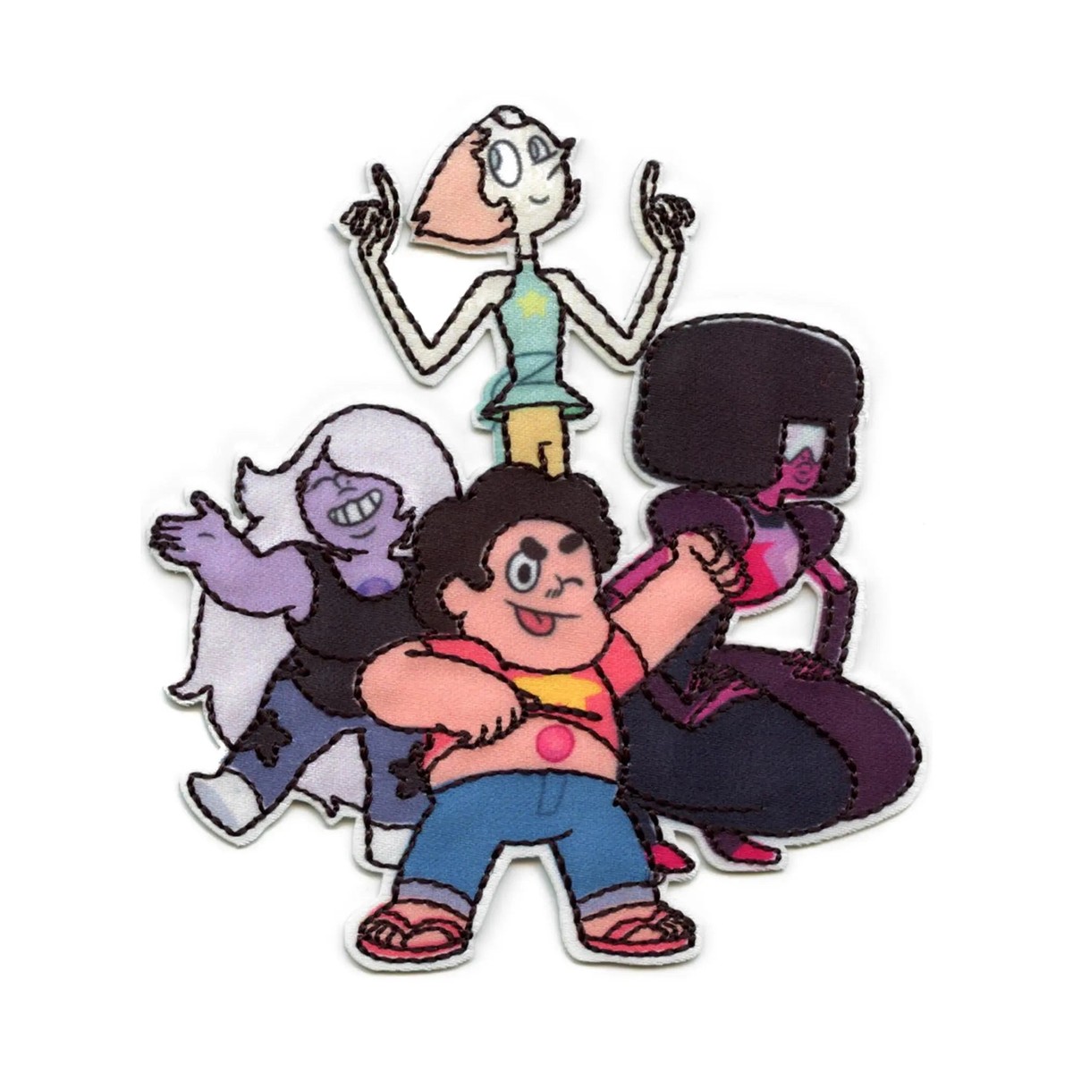 Steven Universe Cristal Gemas Grupo Parche Cartoon Network - Main Image