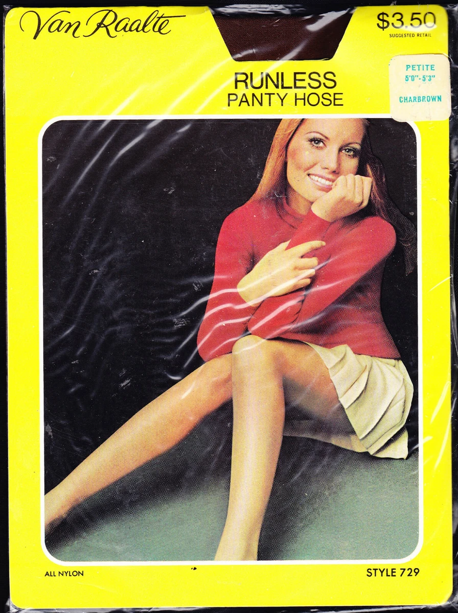 Vintage Pantyhose and Package - GREAT MODEL - WOW - VERY 70S LOOK - VAN  RAALTE | eBay