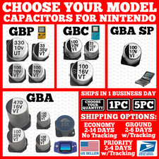 Capacitor Set for Nintendo Game Boy/Advance/Color/Pocket/SP GBA/GBC/GBP/SP Audio