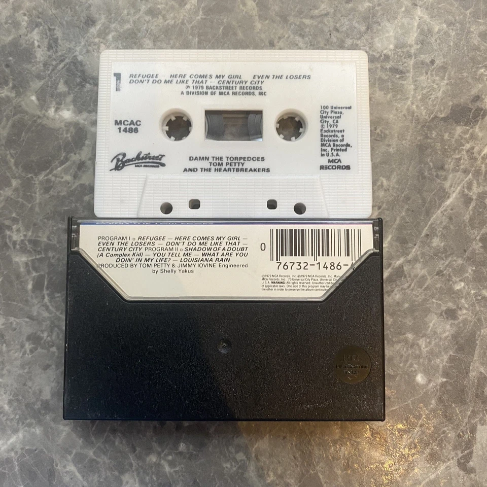 Tom Petty And The Heartbreakers Damn The Torpedoes 1979 USA Cassette Import - Image 2 of 3