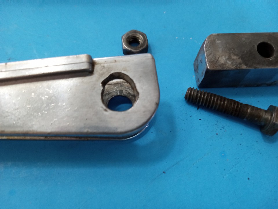 CHOPPER TCME VINTAGE WINGED BAR AND SHIELD FOOTPEGS !! eBay