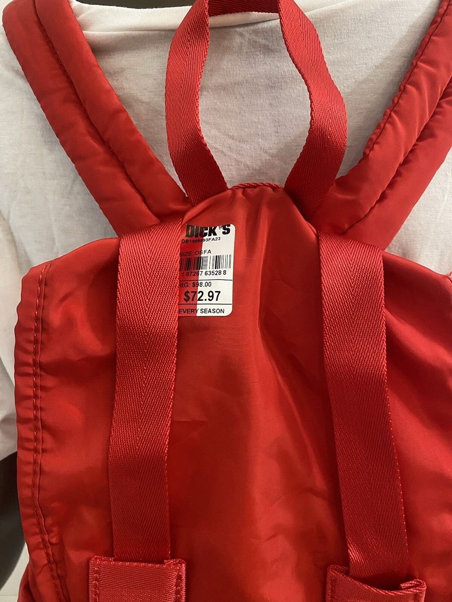 FP Movement Free People Drawstring Backpack Mauve Tan Ripstop Sporty Bag NWT Women main image 4