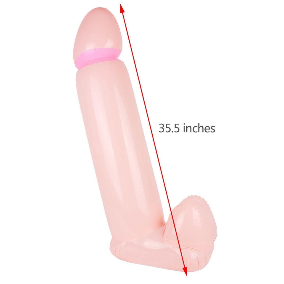 Globo pene inflable despedida de soltera - ¡Artículo divertido! - ¡Envío GRATIS y EE. UU.! Foto 4 de 4