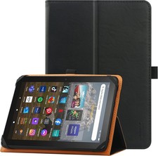 Case for 7 inch 8 inch Tablet, Folio Protective Cover with Adjustable Stand