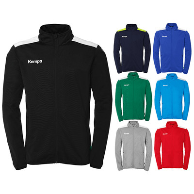Kempa Emotion 27 Poly Jacke Herren Trainingsjacke Sport Freizeit Polyester