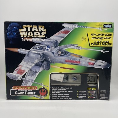 Star Wars Power of the Force Luke Skywalker's Red Five X-Wing Fighter 1997
