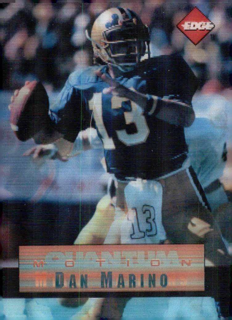 1996 Collector's Edge - Quantum Motion Dan Marino #13