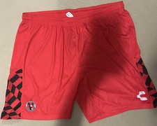 Pantalones cortos Charly Club Tijuana Xolos Liga MX para hombre (ROJO) talla XXL