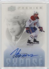 2020-21 Upper Deck Premier Rookie Expose Auto 4/35 Jake Evans #E-JE Auto 1x1