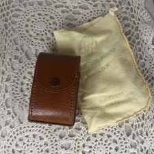 Vintage Selsi 2.5x Opera Glasses Mother Of Pearl Accents Leather Case READ