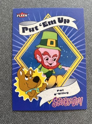 PAT O WILEY 2025 Fleer Scooby-Doo #33 Put 'Em Up Insert Card Scrappy