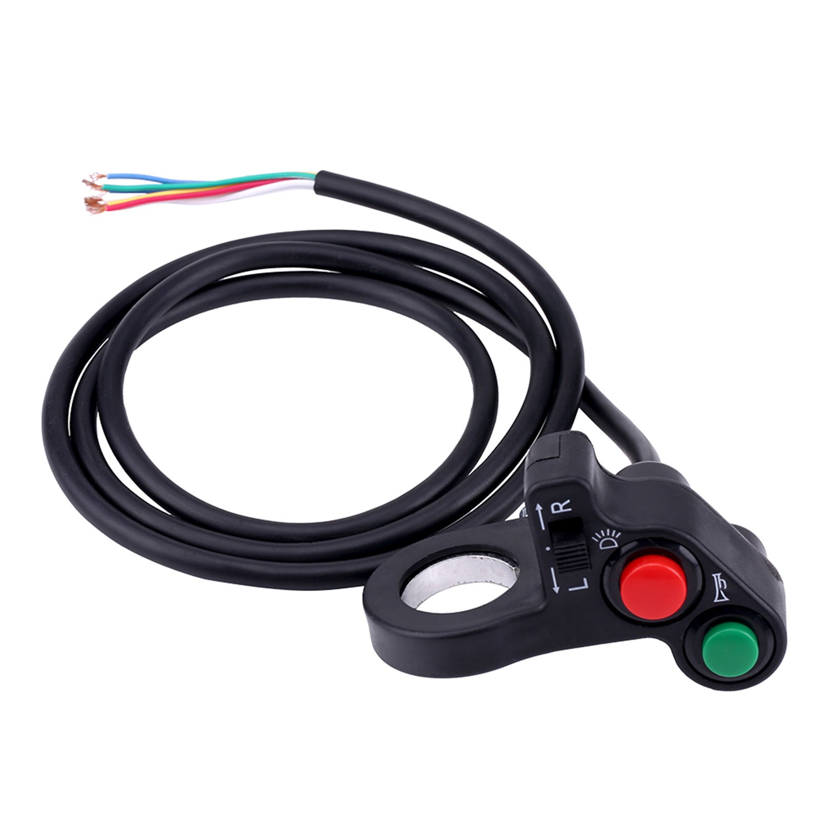 Motorcycle Handlebar Switch Durable Headlight Turn Signal For Motorcycles