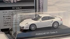 KYOSHO 1/64 Porsche 911 Turbo S White Diecast Model Car Japan Limited